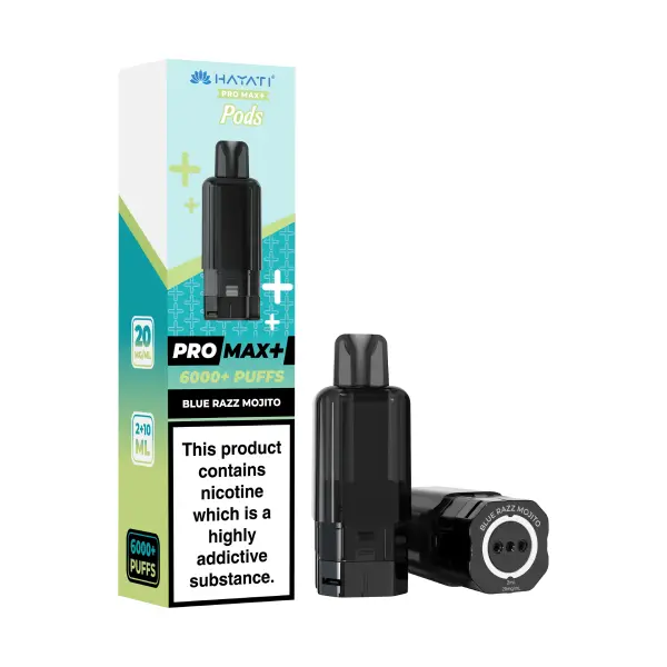 Blue Razz Mojito Hayati Pro Max Plus Pods